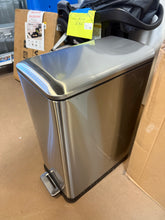 Home Zone Living 13.2 Gal. Stainless Steel Step-On Kitchen Trash Can with Dual Compartments and Slim Shape!! BRAND NEW!!