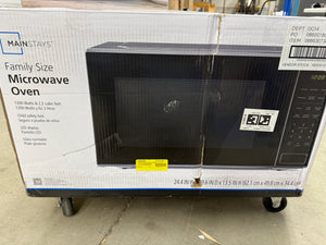 Mainstays 2.2 cu ft Microwave Ovens in Black!! BRAND NEW!!