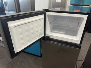 Vissani 4.5 cu. ft. 2-Door Mini Refrigerator in Platinum Steel with Freezer!! BRAND NEW!!