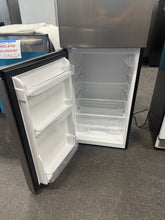 Vissani 4.5 cu. ft. 2-Door Mini Refrigerator in Platinum Steel with Freezer!! BRAND NEW!!