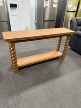 60'' Console Table with Braided Legs