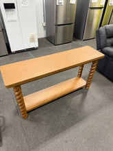 60'' Console Table with Braided Legs