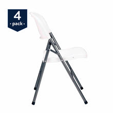 Mainstays Premium Resin Folding Chair, 4-Pack, White!

-Brand new in the box