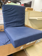20 in. x 20 in. Sapphire Blue Leala High Back Outdoor Dining Chair Cushion (2-Pack)! (NEW)
