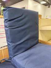 20 in. x 20 in. Sapphire Blue Leala High Back Outdoor Dining Chair Cushion (2-Pack)! (NEW)