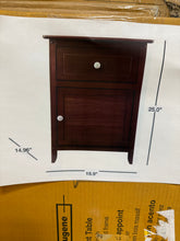 Eugene Accent Table, Walnut!! (NEW IN BOX!)