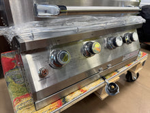 30 in. 4-Burner Built-In Gas Grill with Rotisserie Burner! (BRAND NEW)