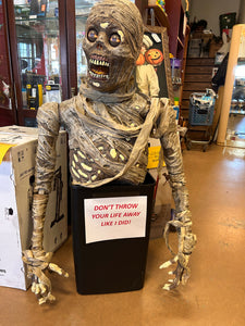 SALVAGE SPECIAL TRASH CAN MUMMY!!