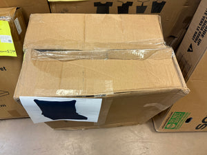 Arden 24 in. x 24 in. 2-Piece Deep Seating Outdoor Lounge Chair Cushion in Sapphire Blue Leala!! NEW IN BOX(SET OF 2)!!