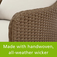 Mainstays Chelsea Outdoor Patio Loveseat! (NEW & ASSEMBLED)