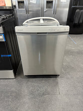 Frigidaire 24 in Front Control Built-In Tall Tub Dishwasher in Stainless Steel with 4-cycles and DishSense Sensor Technology! (NEW - MISSING OUTER COVER - MISSING BOTTOM TRIM COVER)