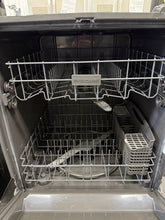 Frigidaire 24 in Front Control Built-In Tall Tub Dishwasher in Stainless Steel with 4-cycles and DishSense Sensor Technology! (NEW - MISSING OUTER COVER - MISSING BOTTOM TRIM COVER)