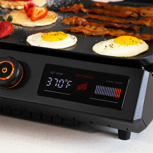 Blackstone E-Series 17" Electric Tabletop Griddle with Hood, Black! (NEW)