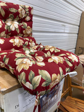 Roma Floral Outdoor Dining Chair Cushion, Set of 2! (NEW)
