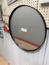 24 in. W x 24 in. H Round Mirror Framed Black Mirrors for Bathroom Wall Bathroom Vanity Mirror Over Sink! (NEW)