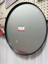 24 in. W x 24 in. H Round Mirror Framed Black Mirrors for Bathroom Wall Bathroom Vanity Mirror Over Sink! (NEW)