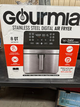 Gourmia 8qt Digital Air Fryer, with 12 One-Touch Functions & Guided Cooking - Stainless Steel!! NEW IN BOX!!