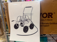 Skyshalo Hose Reel Cart Hold Up to 250 ft. of 5/8 in. Hose Garden Water Hose Carts Mobile Tools with 4 Wheels Heavy Planting!! NEW IN BOX!!