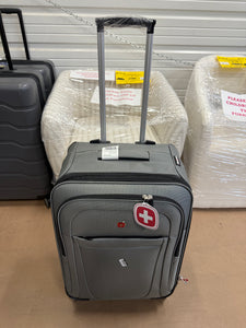 SWISSGEAR Zurich Softside Medium Checked Suitcase, Green! (NEW)