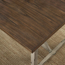 Better Homes and Gardens Collin Wood and Metal Dining Table! (NEW -  CHIPPED CORNERS!)