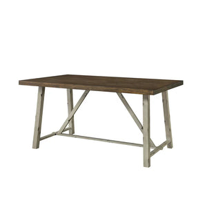 Better Homes and Gardens Collin Wood and Metal Dining Table! (NEW -  CHIPPED CORNERS!)