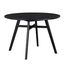 Mainstays 44" Solid Wood Round Dining Table, Black Color, Include 1 Table! (TABLE ONLY)

-Brand new in the box