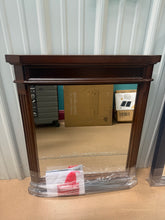 Home Decorators Collection 26 in. W x 30 in. H Rectangular Wood Framed Wall Bathroom Vanity Mirror in Cherry!! BRAND NEW!!