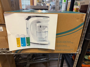 Aqua Tru Carafe AT100 Countertop Water Purifier with Exclusive 4-Stage Reverse Osmosis Technology (No Plumbing Required) No BPA!! NEW IN BOX!!