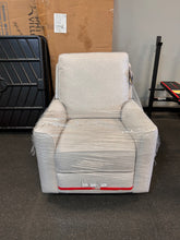 True Innovations Paxley Fabric Swivel Glider Recliner! (NEW - FRILLY SPOT FROM SHIPPING)