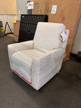 True Innovations Paxley Fabric Swivel Glider Recliner! (NEW - FRILLY SPOT FROM SHIPPING)