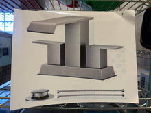 Androme 4 in. Centerset Double Handle Low Arc Bathroom Faucet with Pop-up Drain Included in Brushed Nickel!! NEW IN BOX!!