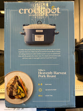 Crock-Pot 7qt Cook & Carry One Touch Programmable Slow Cooker Poseidon Blue: Locking Lid, Dishwasher-Safe Parts! (NEW IN BOX)