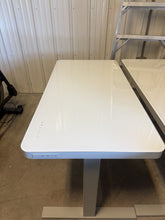 !!SALVAGE SPECIAL!! Tresanti Geller 47” Adjustable Height Desk, White!! DESK TOP DOES NOT POWER UP!!