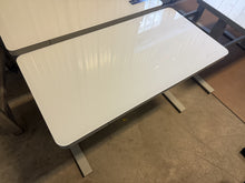 !!SALVAGE SPECIAL!! Tresanti Geller 47” Adjustable Height Desk, White!! DESK TOP DOES NOT POWER UP!!