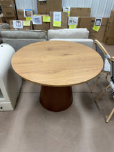 Two Tone 41.5” Round Dining Table! (NEW & ASSEMBLED)