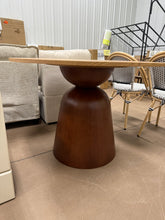 Two Tone 41.5” Round Dining Table! (NEW & ASSEMBLED)