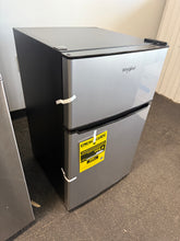 Whirlpool 3.1 cu ft Mini Refrigerator
Stainless Steel WH31S1E! (New, Minor Dent From Shipping!)