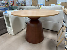 Two Tone 41.5” Round Dining Table! (NEW & ASSEMBLED)