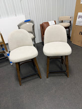 Set of 2 counter height 24” stools- new- swivel- NO SHIPPING