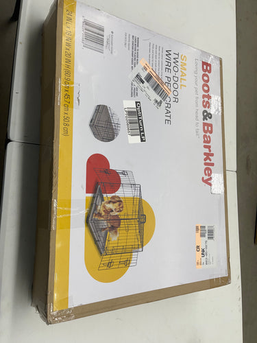 Small Wire Collapsible Crate from Boots & Barkley- new in box