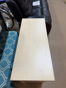 Elder 2 Door Cabinet Natural - Threshold! (NEW - SCRATCHED ON TOP FROM SHIPPING)