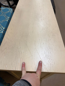 Elder 2 Door Cabinet Natural - Threshold! (NEW - SCRATCHED ON TOP FROM SHIPPING)