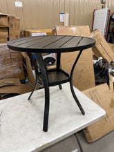 Check out this NEW Outdoor Metal Bistro Table — already ASSEMBLED and ready to go! No shipping