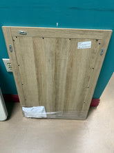 Glacier Bay Huckleberry 24 in. W x 32 in. H Rectangular Framed Wall Mount Bathroom Vanity Mirror in Weathered Tan!! BRAND NEW!!