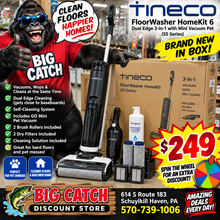 TINECO FLOORWASHER HOMEKIT — ONLY $249! No shipping! - (WE DO NOT SHIP)