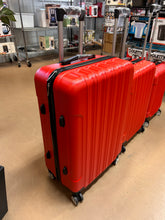 Zimtown 3 Piece Nested Spinner Suitcase Luggage Set With TSA Lock Red! (BRAND NEW)