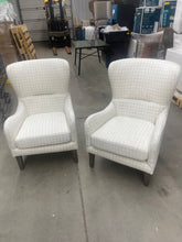 Aria Swoop Wing Chair/ set of 2 - brand new and assembled