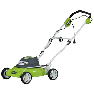 Greenworks 18" Corded Electric 12 Amp Push Lawn Mower! (USED - WORKS GREAT!)