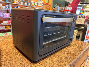 Beautiful 6 Slice Touchscreen Air Fryer Toaster Oven, Black Sesame by Drew Barrymore! (USED ONCE - LIKE NEW!)