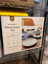 12pc Stoneware Wethersfield Artisan Dinnerware Set White - Threshold™!

-Brand new in the box